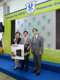 (1st from right) Mr Masaru Igawahara, Deputy Consul General of Japan in Hong Kong presented a Trophy and a Panasonic Steam Oven to winning owner of Race 2.